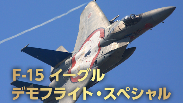 F-15 イ─グル・デモフライト・スペシャルの動画 - F-2 ＆ F-4 デモフライト・スペシャル Vol．2