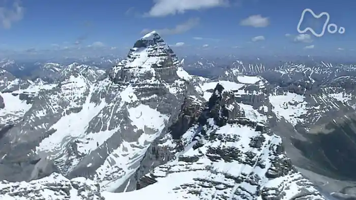 とぎれた進化の輪　カナディアン・ロッキー山脈（アメリカ）