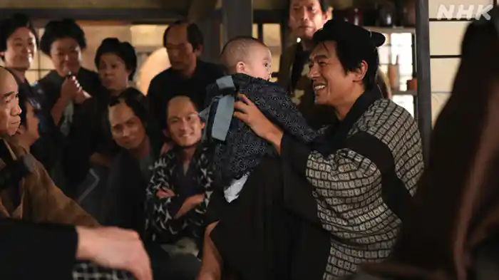 「やって来た赤ん坊」