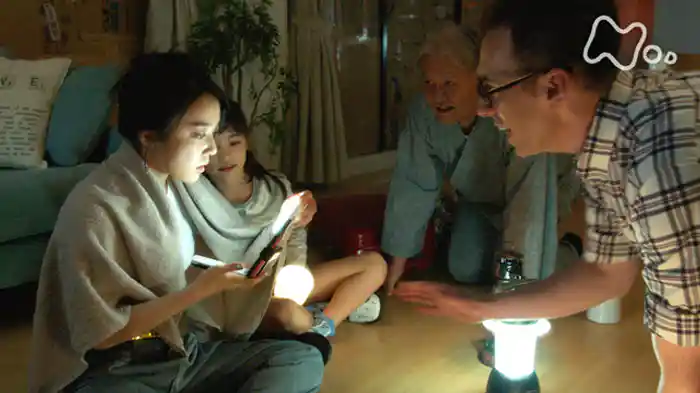 「台風がやってくる!」