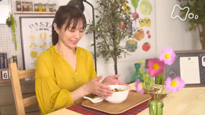 （５）「井川遥のチーズの薬膳かゆ」