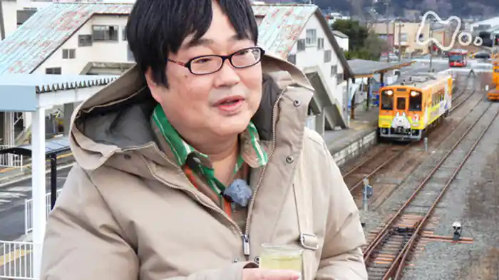 「がんばれ東北・三陸鉄道を呑む！」