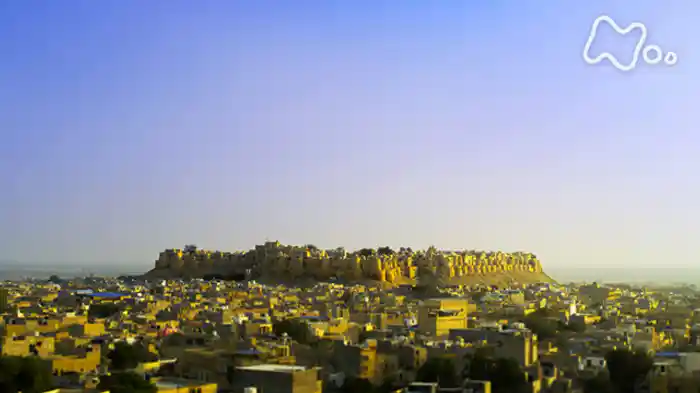 「砂の摩天楼ジャイサルメール」