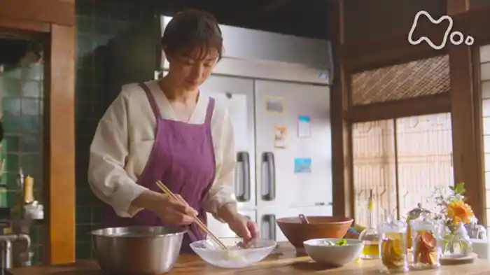 （２）「お豆腐スープのそうめん」