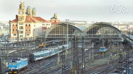 チェコ　プラハ中央駅