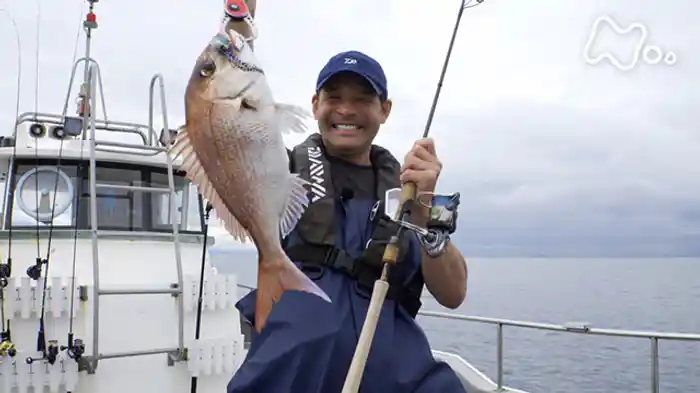 産卵後の“アフターマダイ”を攻略！～照英　鹿児島・錦江湾～
