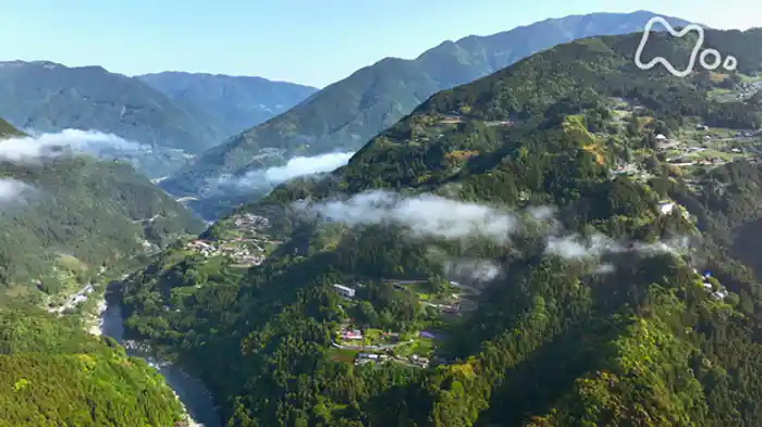 徳島 吉野川流域の‘ソラ集落’