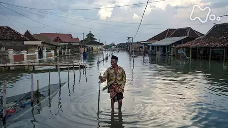 「沈みゆく村～インドネシア　海面上昇の恐怖～」