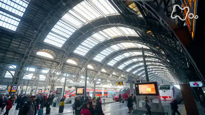 イタリア　ミラノ中央駅