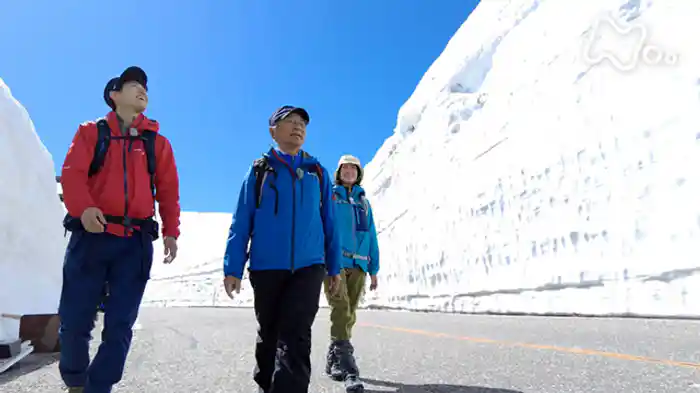 初夏の銀世界!雪の立山