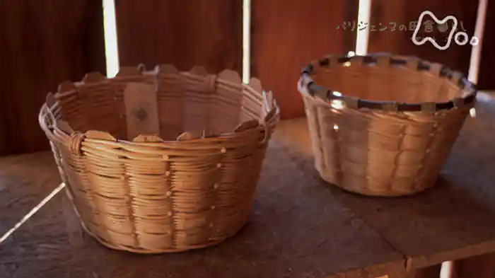 いくつあってもうれしいもの　かご