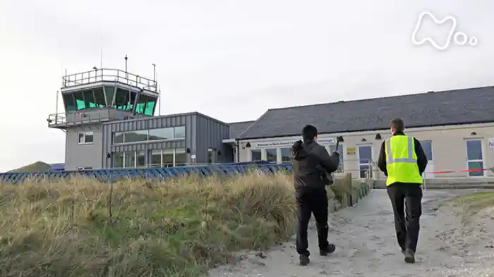 スコットランド・バラ空港