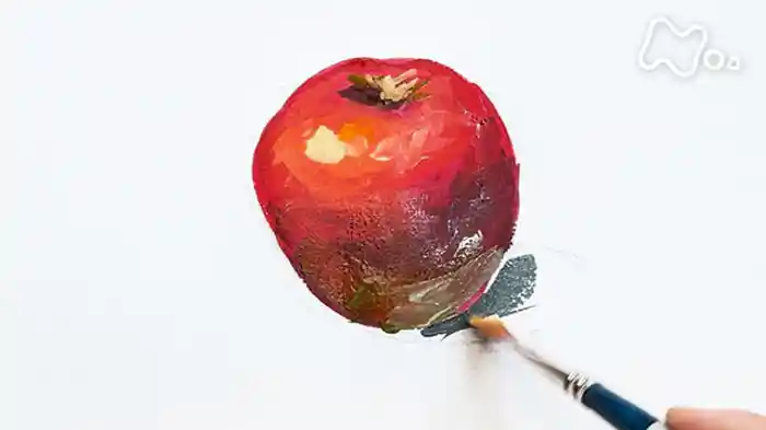 (2)手を伸ばしたくなるリンゴ ~立体感の秘密~