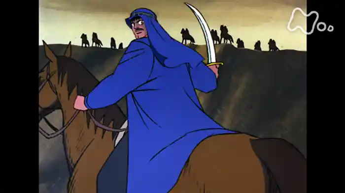 （６）「砂漠の盗賊カラウナス」