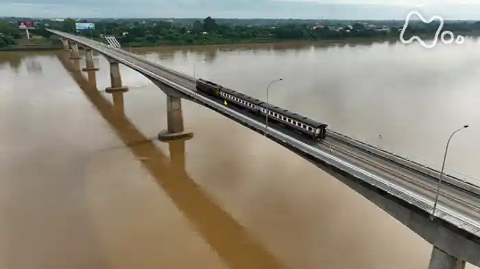 （８）タイ→ラオス　国境越え　大河メコンを渡る！
