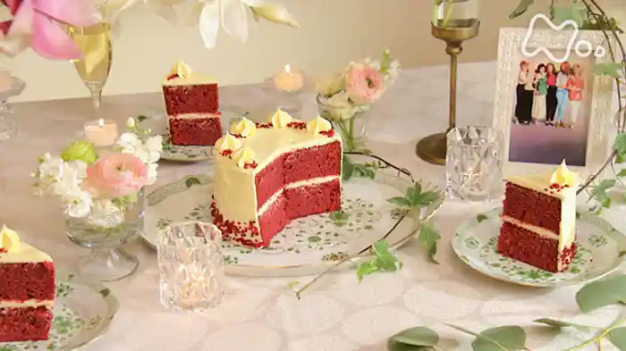 “マグノリアの花たち”の花婿ケーキ