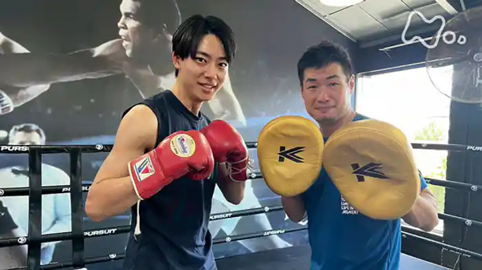 ｉｎ　メルボルン　俳優・井上祐貴×元ボクシング世界王者・長谷川穂積