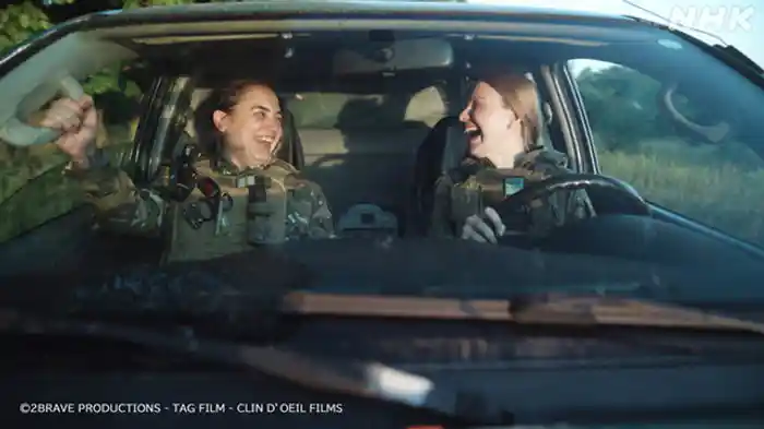 「衛生兵キューバとアラスカ ウクライナ・夢も人生も諦めない」前編