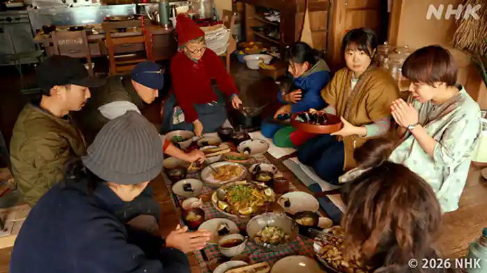 ユミさんの手づくり山暮らし、冬