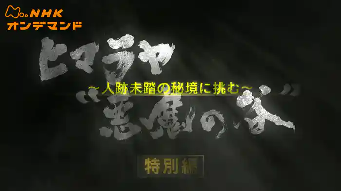 特別編　ヒマラヤ“悪魔の谷”～人跡未踏の秘境に挑む～