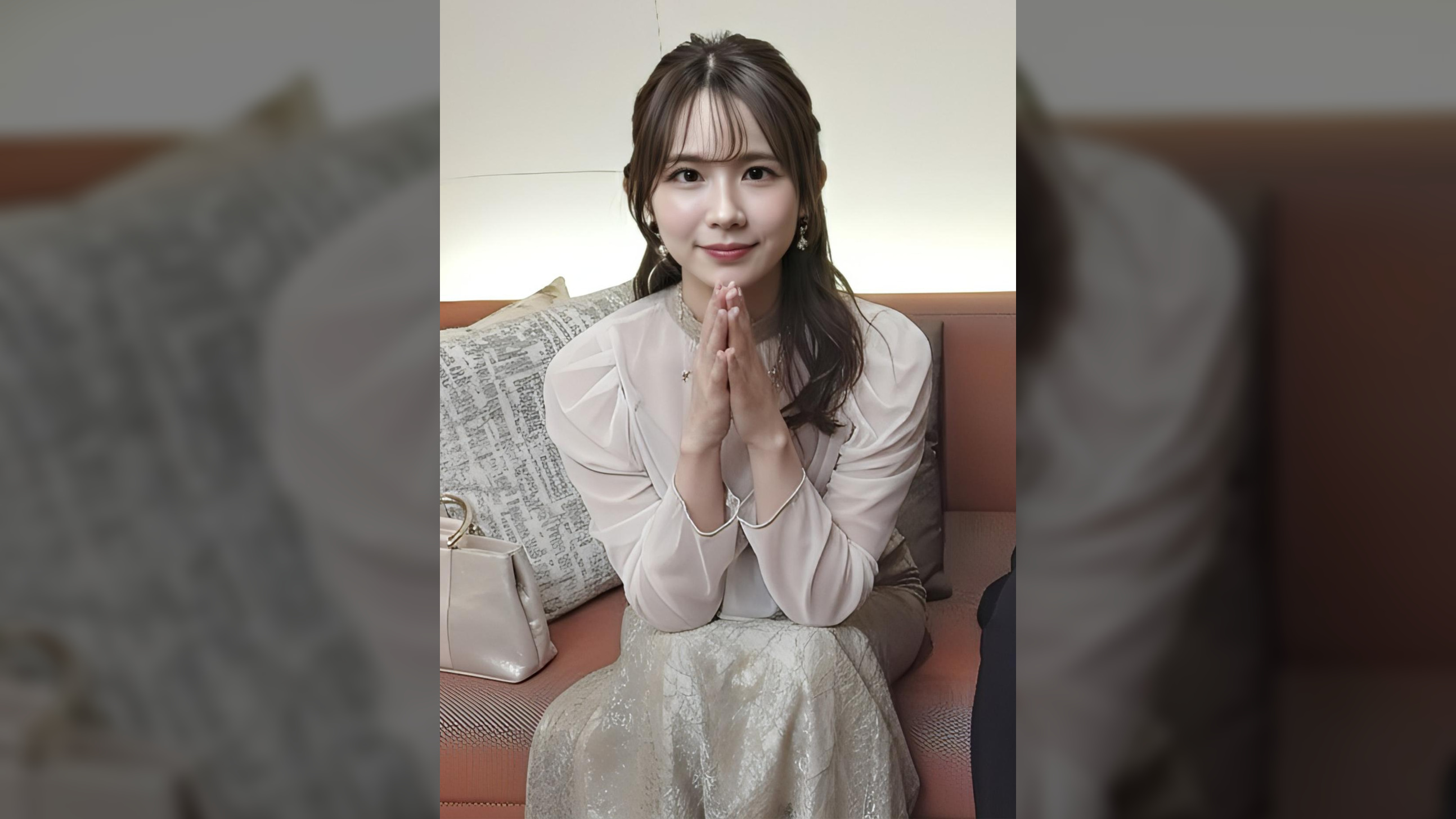 同窓会帰りの友達同士　ななこ＆かつや