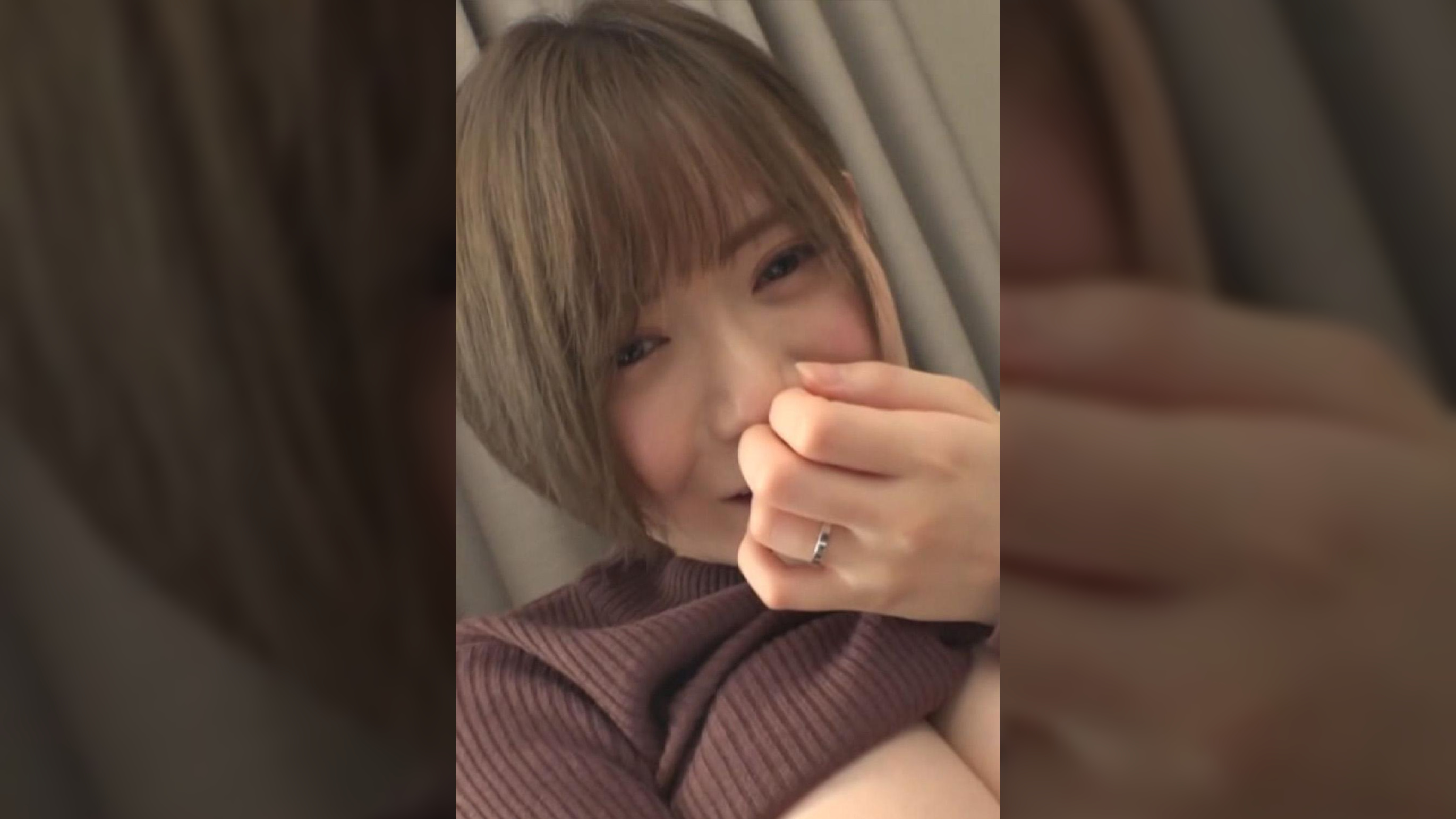 美乳＆美尻妻！綺麗なピンクのアソコにチ◯ポをズップリ