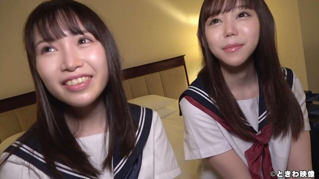 J〇2人組あおい＆まゆりゃんと生円光３P中出し！ちょっと変態だけど清楚美少女まゆりちゃんに中出し編