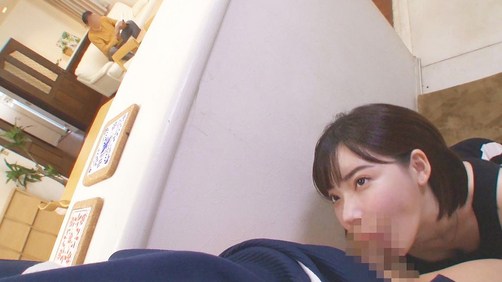 こっそりフェラ＆先輩の兄ともSEX