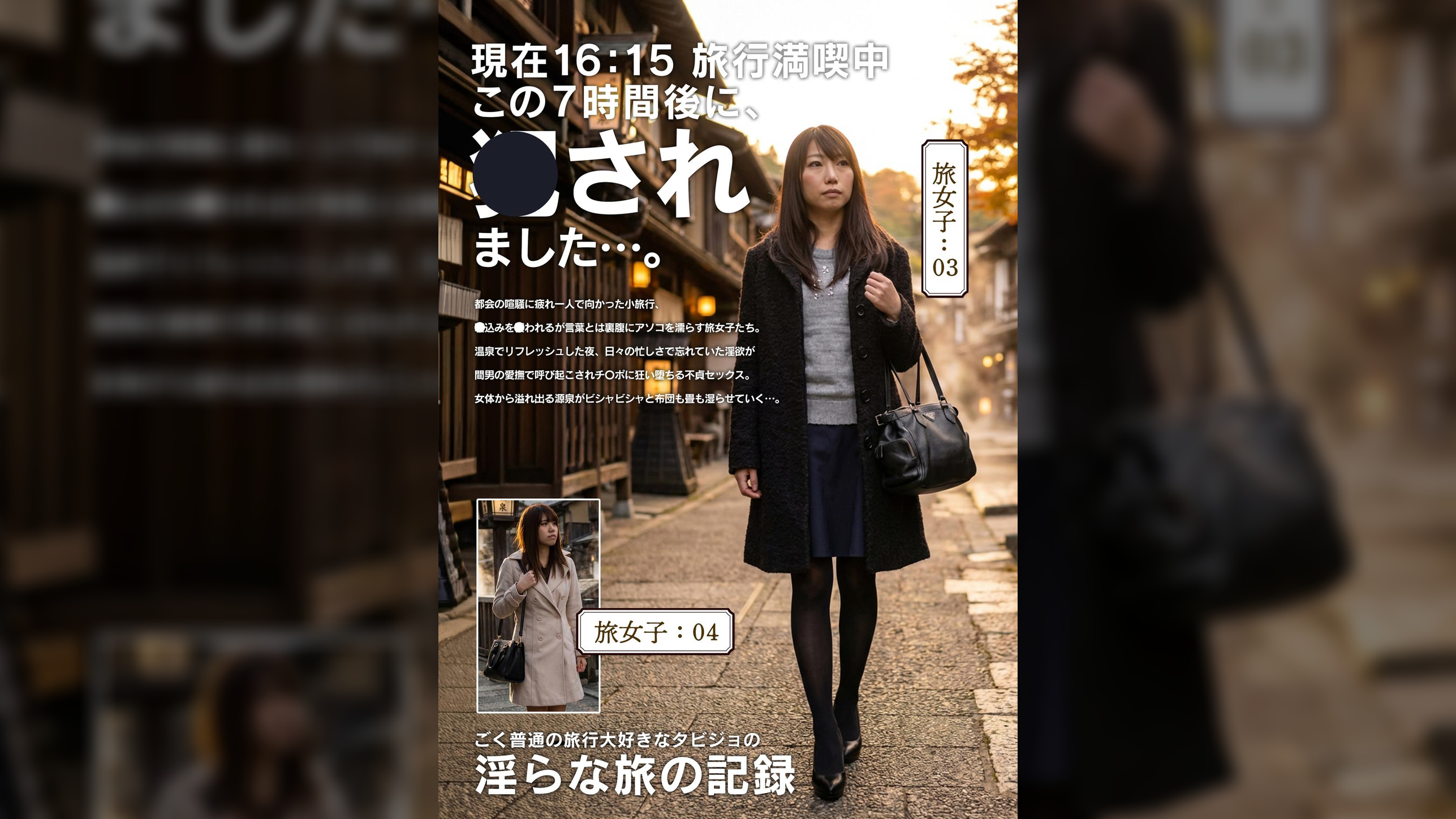 淫らな旅の記録16:15この7時間後に、〇されました…。