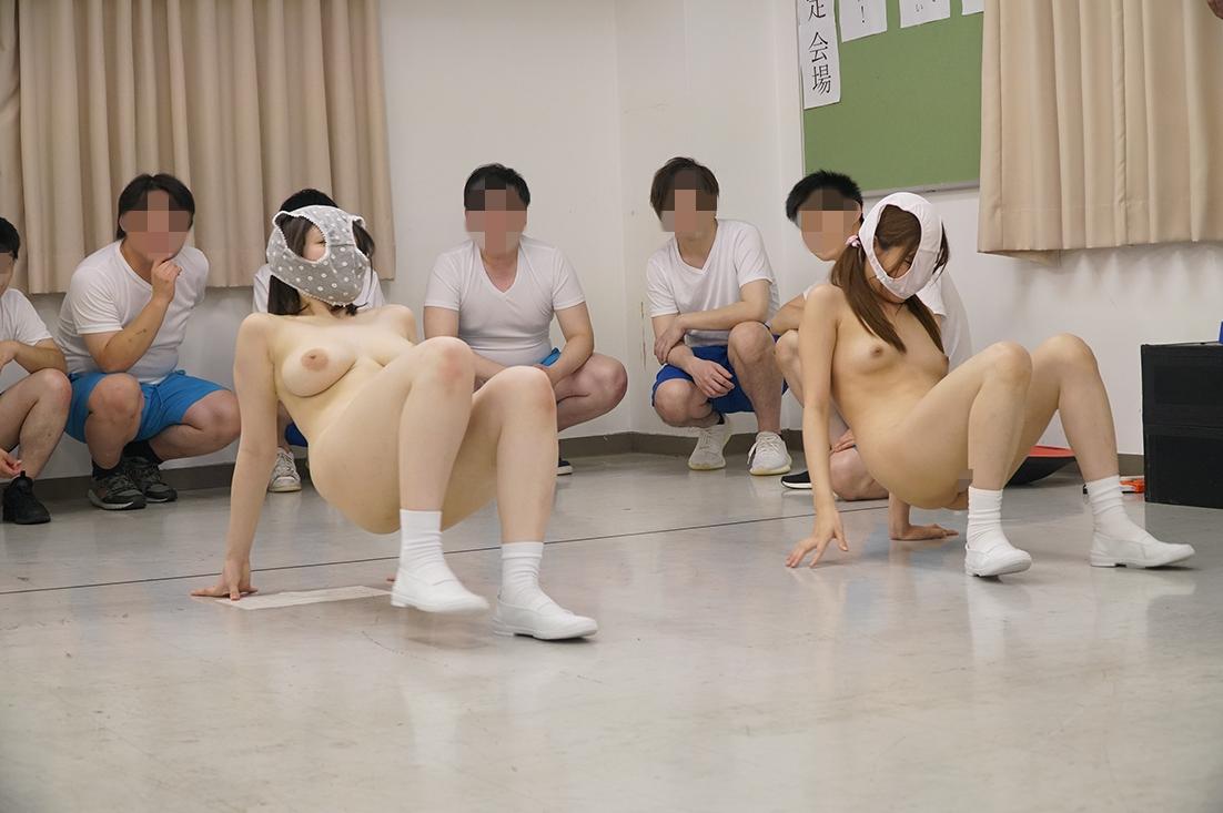 羞恥！青少年男女混合全裸体力測定2020