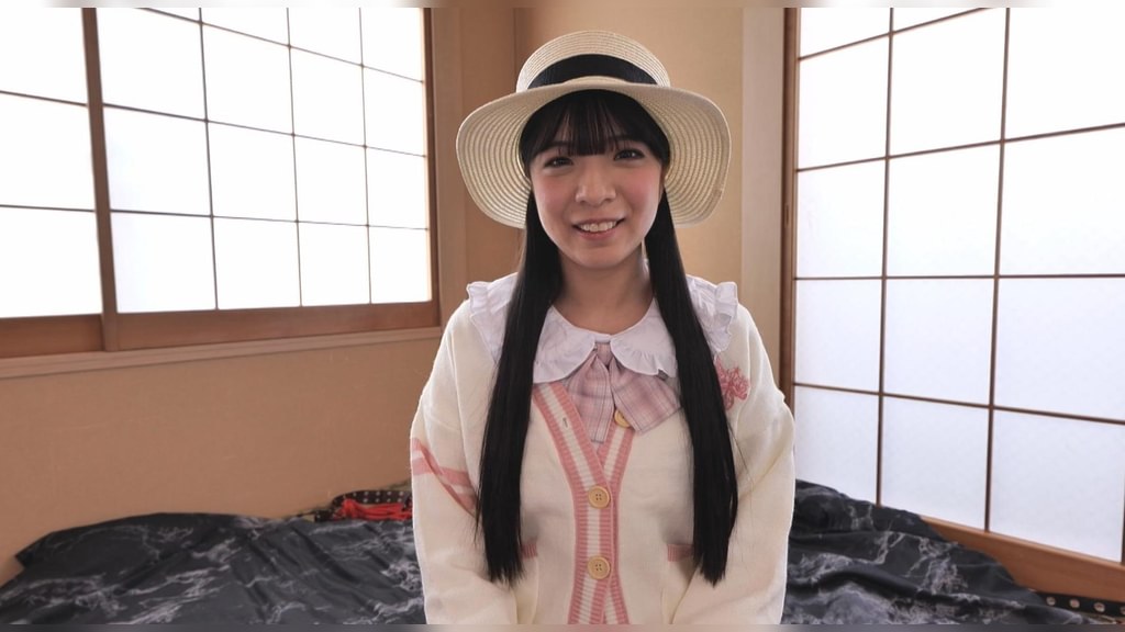 麦わら帽子の可愛い子の喉ゴボ