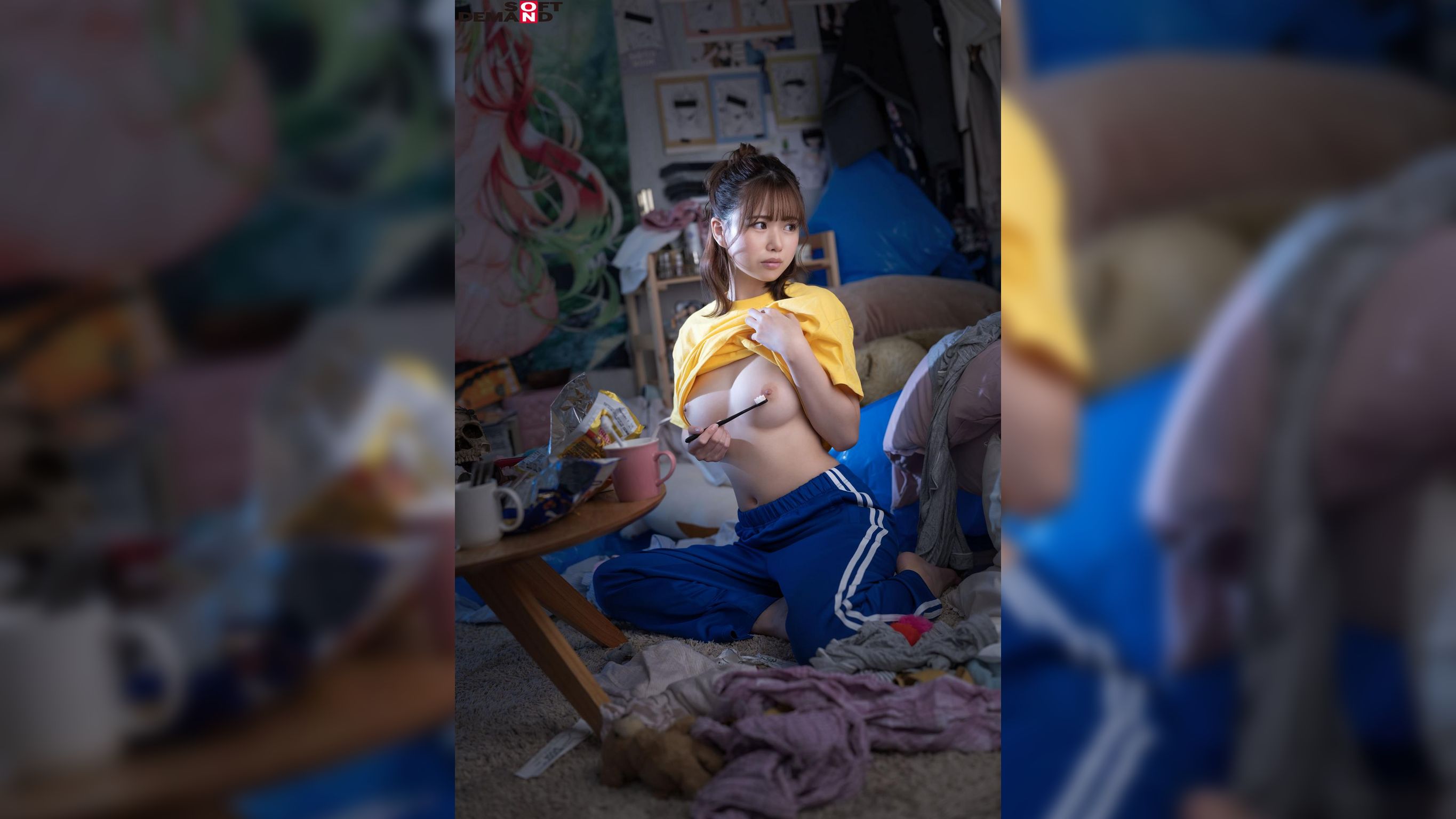 7年間汚部屋で引きこもり生活をしている中卒妹は初体験を●ているボクで済ませ、その後もボクを逆夜●い(避妊具ナシ)して性欲処理しているのを知っている。　樟葉杏