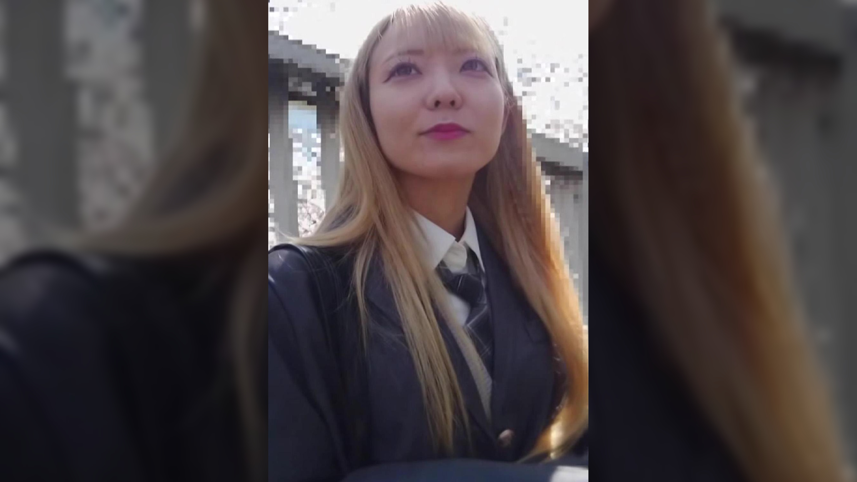 金髪ギャルの●●女子とおじさんの裏行為