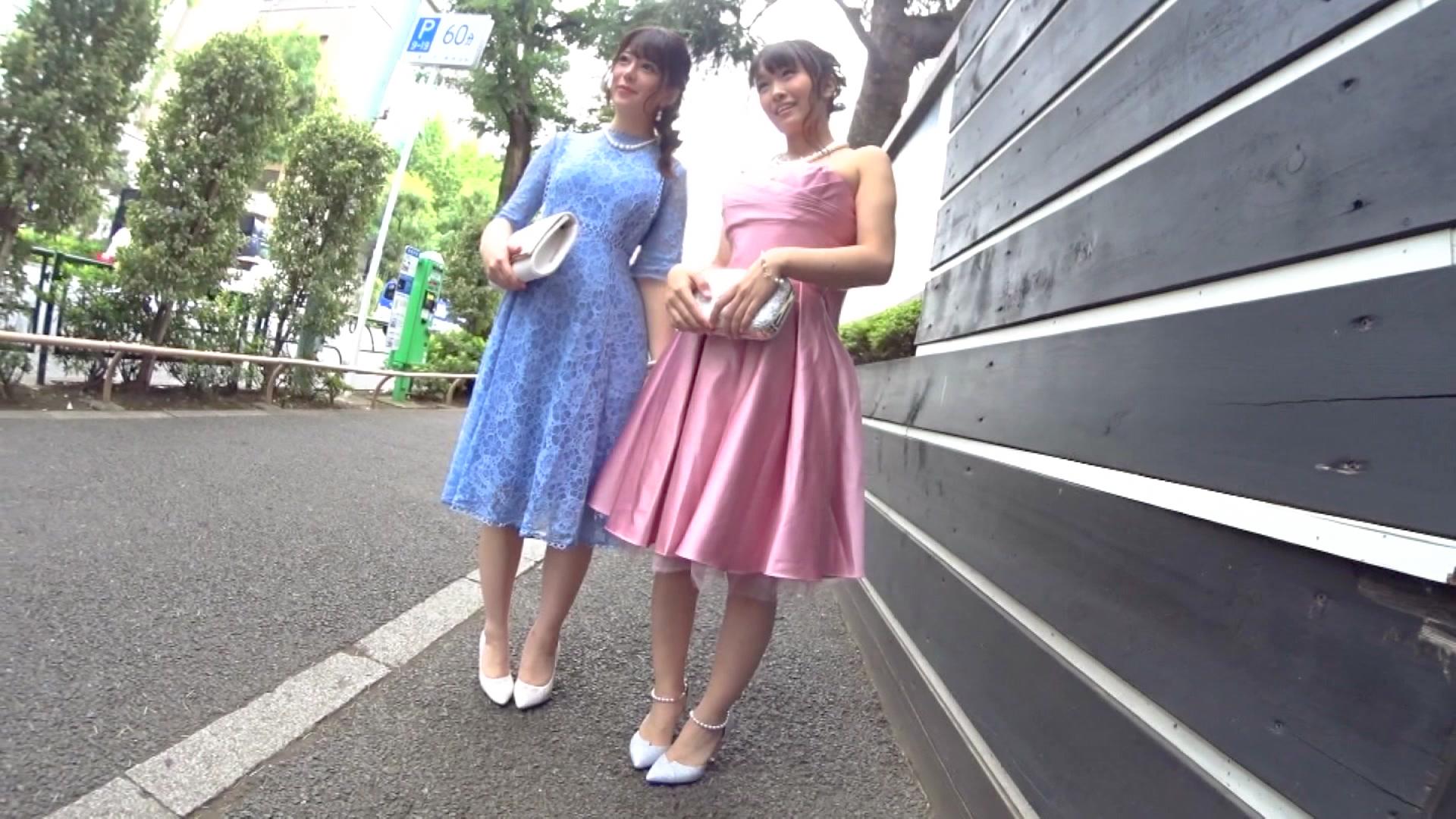 結婚式帰り×美女ナンパ