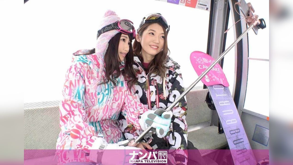 ゲレンデナンパ 02 吹雪の中で見つけたスノボ美女2人組！男も女もエロいトリックで魅せまくり乱れまくりな4P乱交SEX！！
