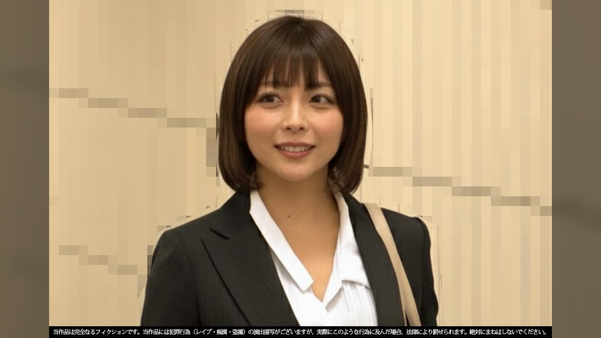 《巨根痴●》巨乳OL　紫P