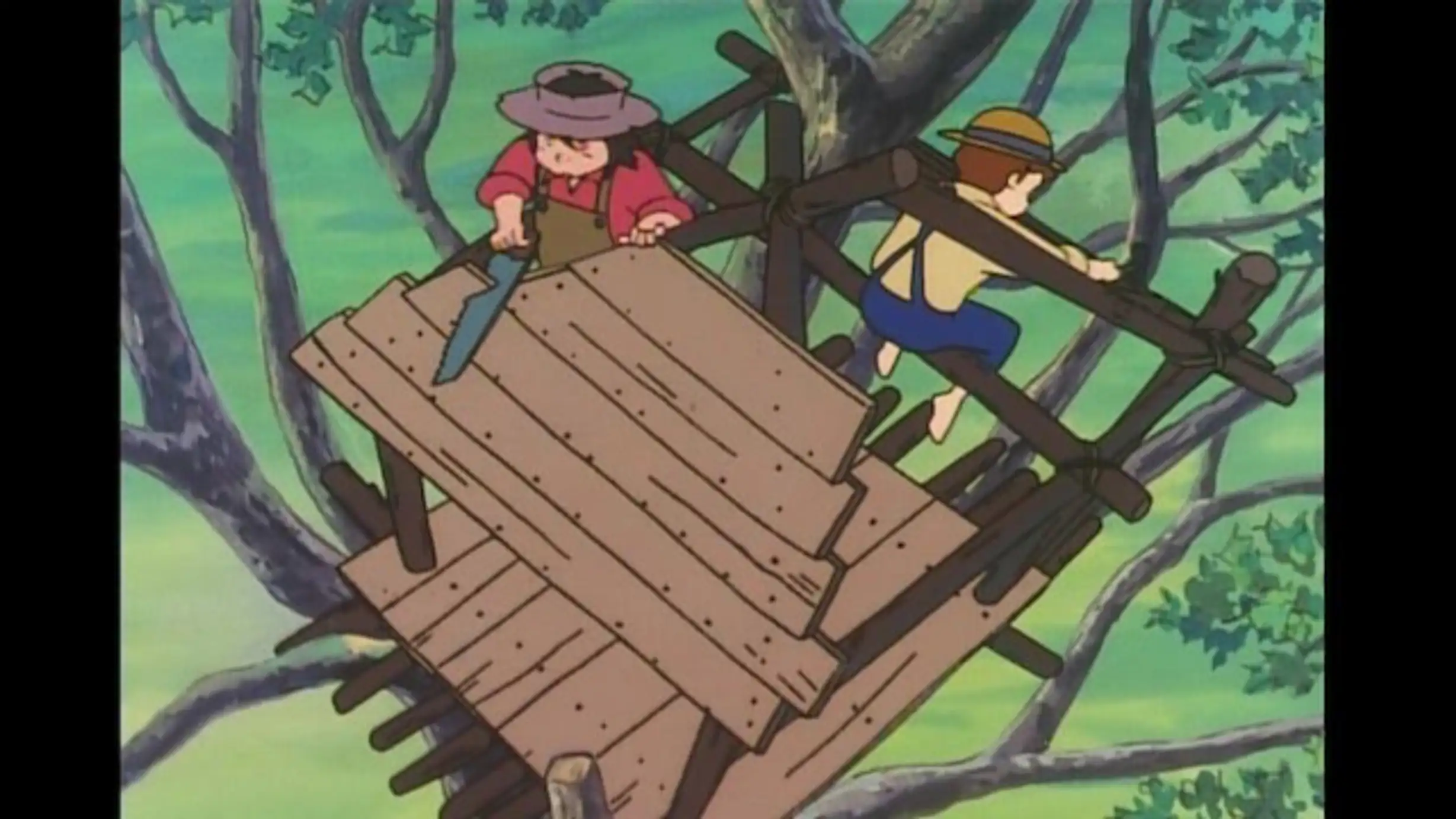 トム ソーヤーの冒険 第46話 化物屋敷で アニメ 1980年 の動画視聴 あらすじ U Next