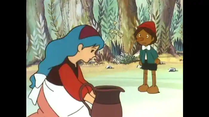 ルリ色髪の少女