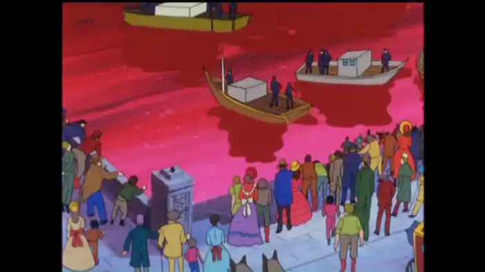 ロンドンの赤い謎？！