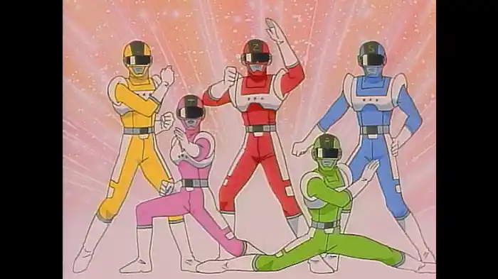 洗濯戦隊　シャボン５!!