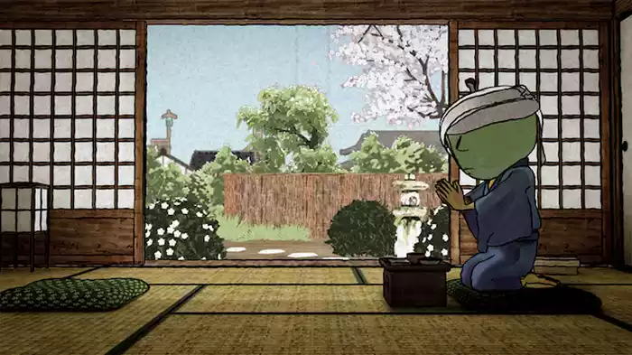 青林檎の昼餉