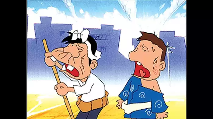 八ッつぁん熊さんお巡りさんなのだ/食べずにガマンの恩返しなのだ