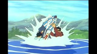 釣りキチ三平 第74話 「紅葉堤の大ニジマス」(アニメ / 1980) - 動画