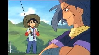 釣りキチ三平 第74話 「紅葉堤の大ニジマス」(アニメ / 1980) - 動画