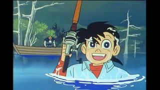 釣りキチ三平 第73話 「湖の殺し屋ブラックバス」(アニメ / 1980