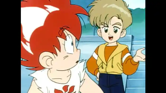 見えたぞ炎のマーク! 倒せ謎の闘球児!!