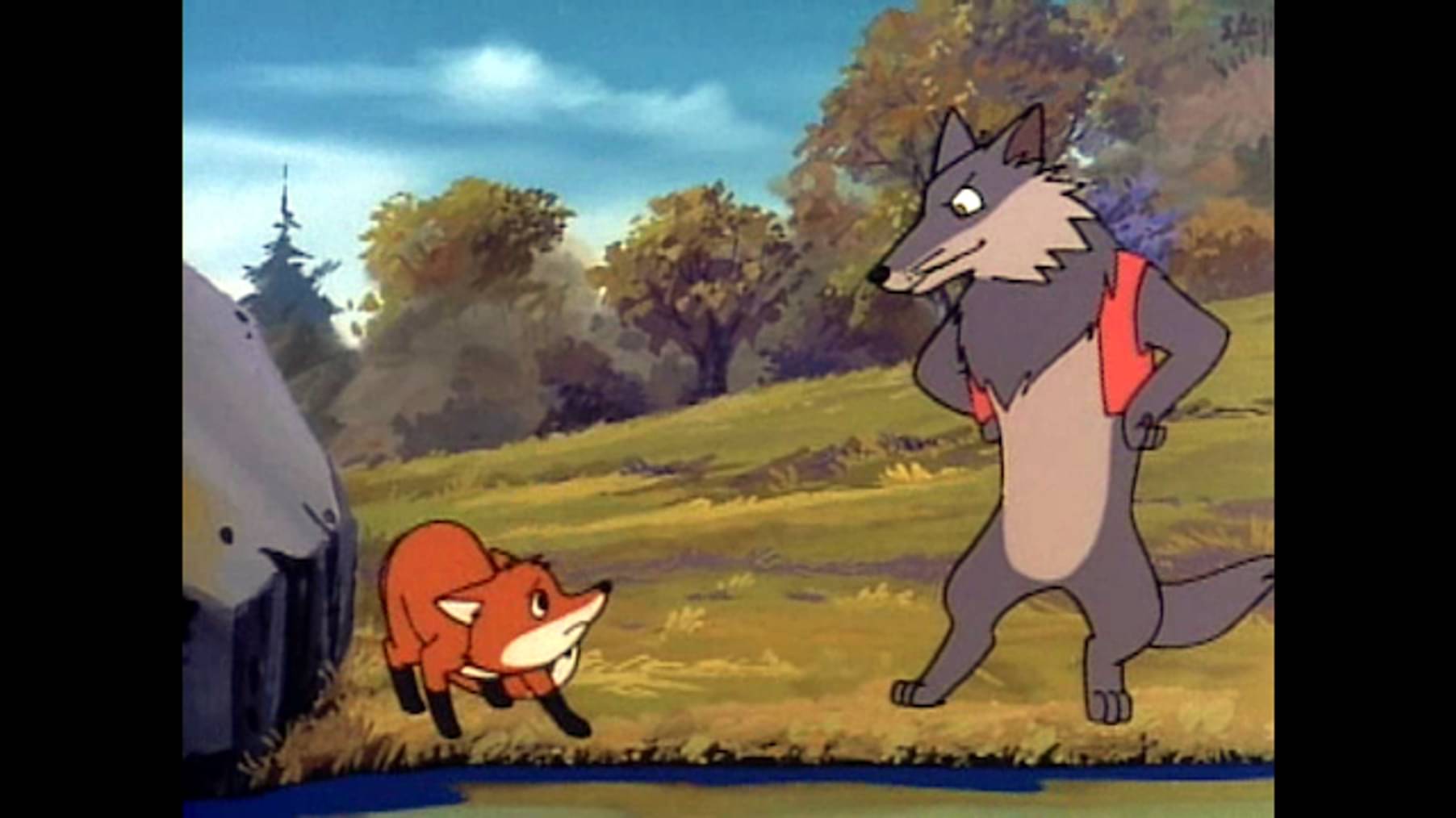 新グリム名作劇場 第8話 狼と狐 アニメ 19 の動画視聴 U Next 31日間無料トライアル