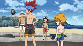 メタルファイト ベイブレード 爆 #68 『再会！王虎衆』(アニメ / 2010