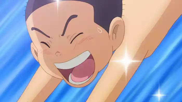 彼はお休み