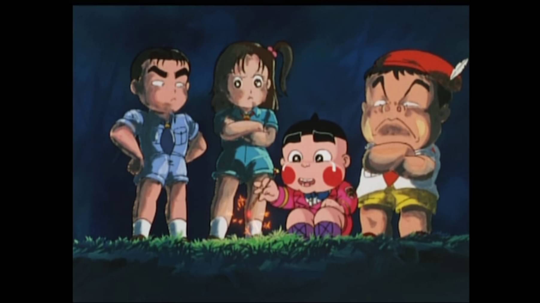 おぼっちゃまくん 第57話 オトコはキャンプでヘボグロビ 前編 アニメ 19 の動画視聴 U Next 31日間無料トライアル